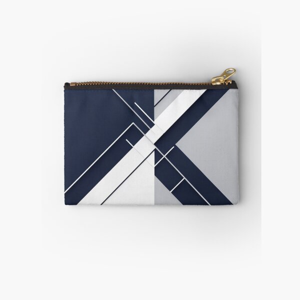 Item preview, Abstract Navy & White Minimalist Pattern | Clean Geometric Line Artwork designed and sold by semenol.