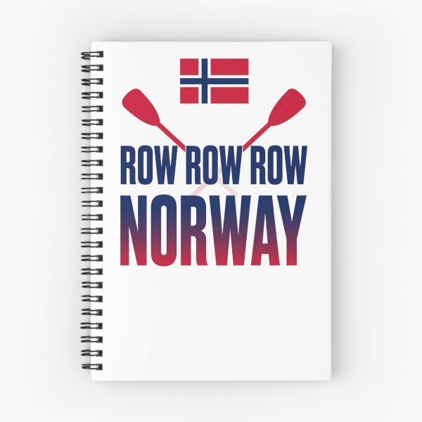 Artikelvorschau, Row Row Row Norwegen entworfen und verkauft von Positive&FunnyThings.