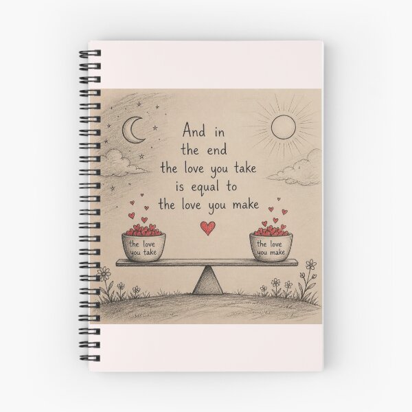 Item preview, And in the end, the love you take is equal to the love you make designed and sold by CinemaChronik.