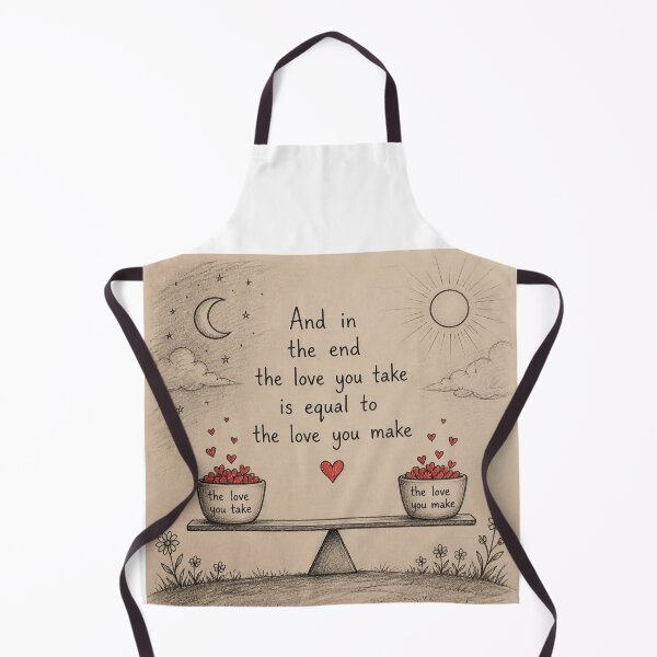 Item preview, And in the end, the love you take is equal to the love you make designed and sold by CinemaChronik.