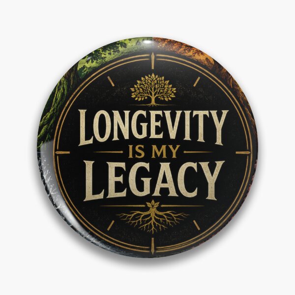 Item preview, Longevity Is My Legacy | Four Seasons Tree of Life Inspirational Wellness designed and sold by CKADigital.