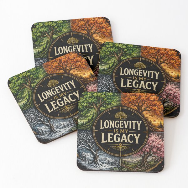 Item preview, Longevity Is My Legacy | Four Seasons Tree of Life Inspirational Wellness designed and sold by CKADigital.