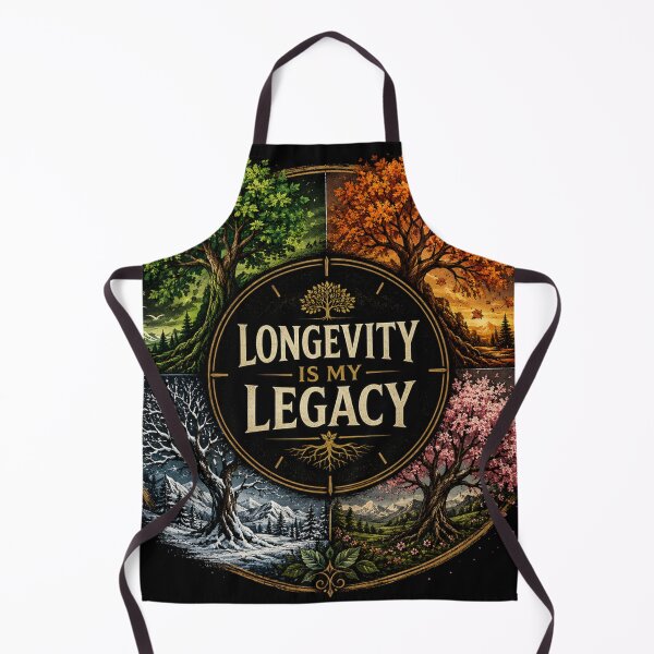 Item preview, Longevity Is My Legacy | Four Seasons Tree of Life Inspirational Wellness designed and sold by CKADigital.