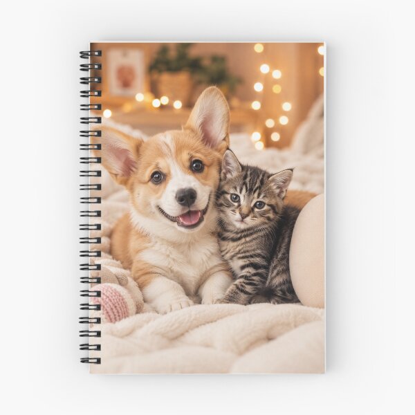 Item preview, Corgi and Kitten Best Friends designed and sold by BagFactoryUK.