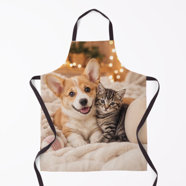 Item preview, Corgi and Kitten Best Friends designed and sold by BagFactoryUK.
