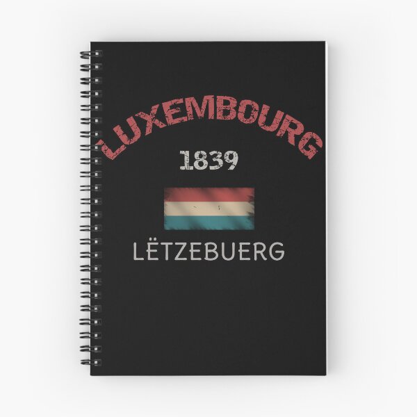 Item preview, vintage luxembourg flag 1839 lËtzebuerg retro travel design designed and sold by GlobalPrintArt.