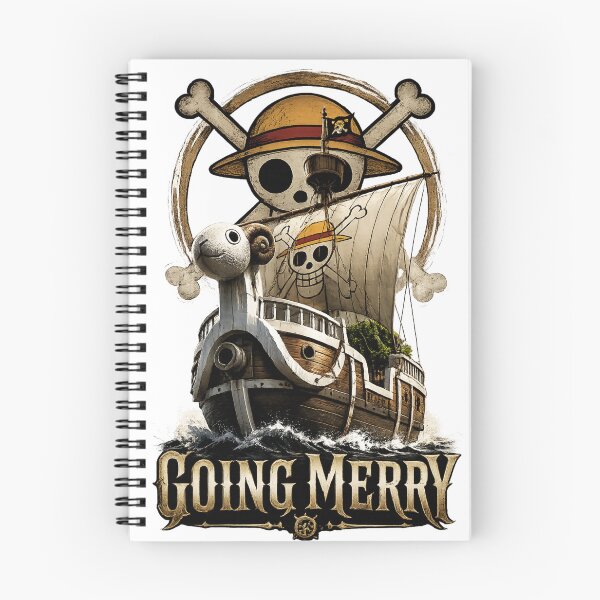 Aperçu de l'œuvre Going Merry Vintage Pirate Ship Poster | Anime Inspired Classic Pirate Vessel | Ocean Adventure Wall Art | Retro Nautical Graphic Tee Design créée et vendue par LIOKING333.