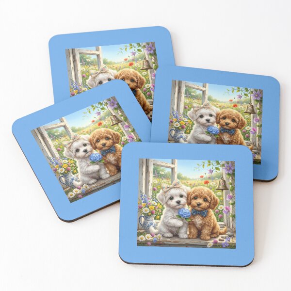 Item preview, ​Little Friends at the Window. designed and sold by JoyNest = "The nest of joy".