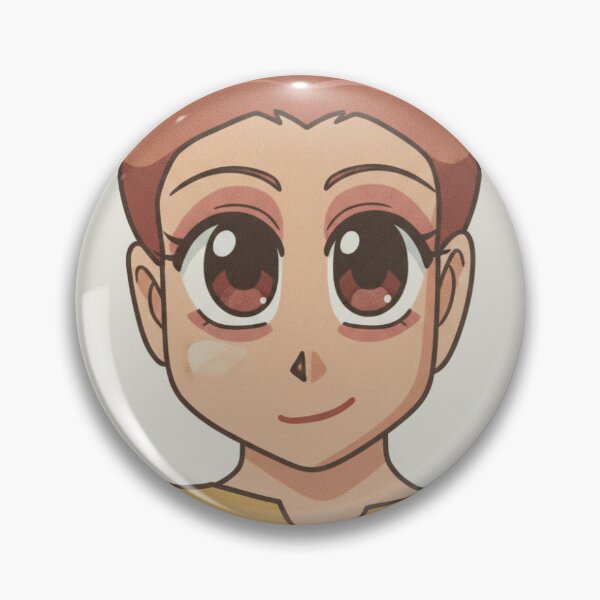 Item preview, Retro Anime Girl Brown Eyes Illustration designed and sold by KaleChub.