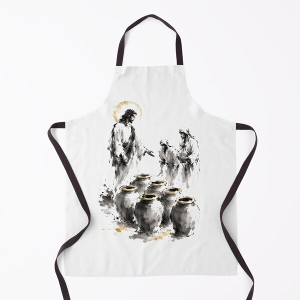 Item preview, Jesus Turning Water Into Wine at Cana Art designed and sold by Phos Creatives.