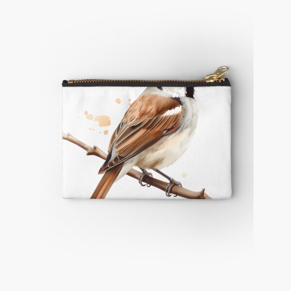 Item preview, Sparrow Bird Watercolor Painting designed and sold by RawNaturePrints.