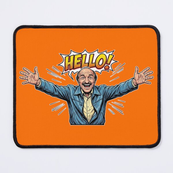 Item preview, Uncle Leo Says Hello - Retro Comic Pop Art designed and sold by Deviant Logic Design.