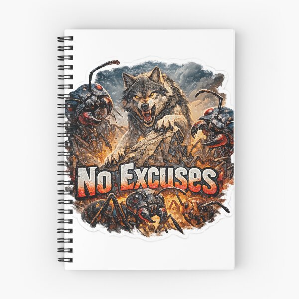 Item preview, Wolf: No excuses designed and sold by edrawin.art.