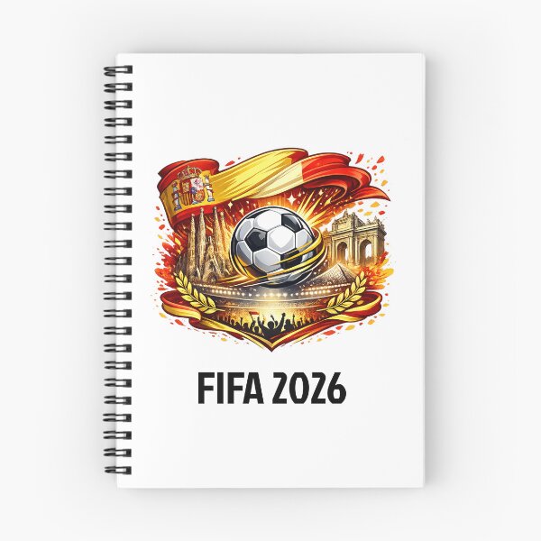 Item preview, Spain FIFA World Cup Trophy 2026 Football Soccer Fan Design  designed and sold by t-patterns.