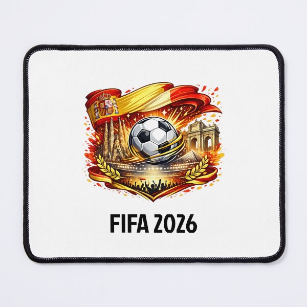 Item preview, Spain FIFA World Cup Trophy 2026 Football Soccer Fan Design designed and sold by t-patterns.