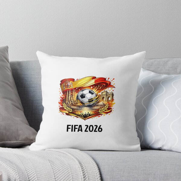 Item preview, Spain FIFA World Cup Trophy 2026 Football Soccer Fan Design  designed and sold by t-patterns.
