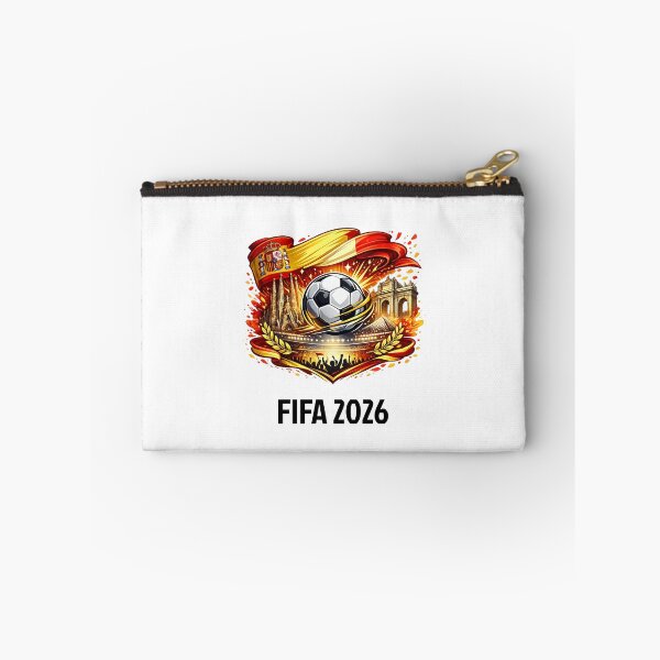 Item preview, Spain FIFA World Cup Trophy 2026 Football Soccer Fan Design  designed and sold by t-patterns.