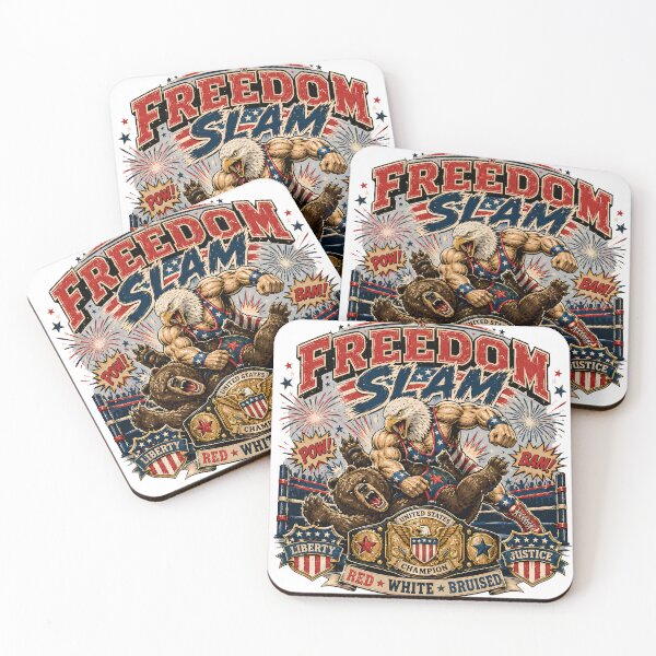 Item preview, Freedom Slam Patriotic Eagle Wrestling Shirt designed and sold by Esu8y2.