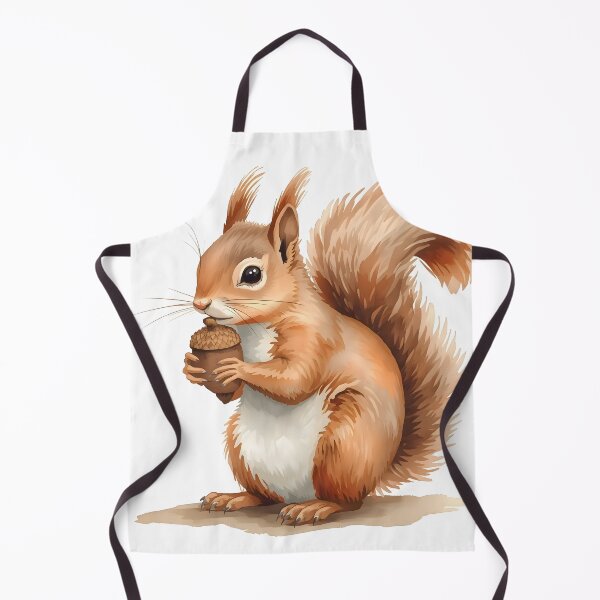 Item preview, Squirrel Watercolor Painting designed and sold by RawNaturePrints.