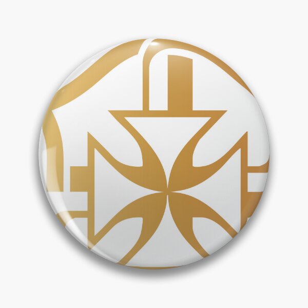 Item preview, Elegant Gold Heraldic Shield Art designed and sold by Kune Club.