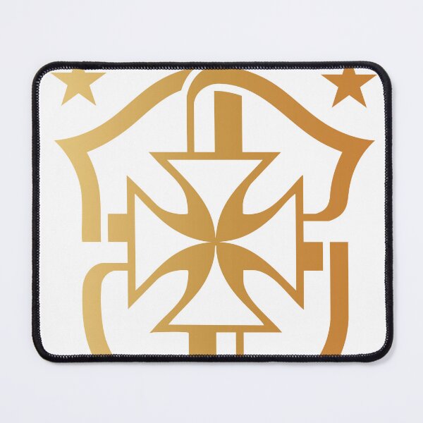Item preview, Elegant Gold Heraldic Shield Art designed and sold by Kune Club.