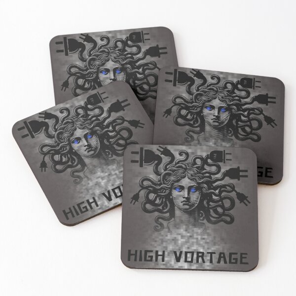Item preview, High Voltage Medusa Cyberpunk Art designed and sold by AhmadAnnaPrints.