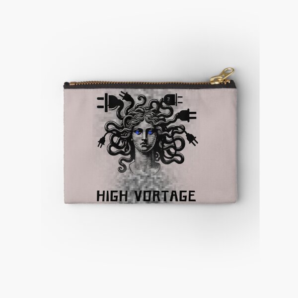 Item preview, High Voltage Medusa Cyberpunk Art designed and sold by AhmadAnnaPrints.