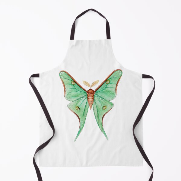 Item preview, Vintage Watercolor Moon Moth Illustration designed and sold by Mvicen.