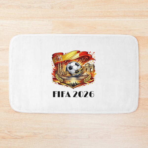 Item preview, Spain FIFA World Cup Trophy 2026 Football Soccer Fan Design designed and sold by t-patterns.