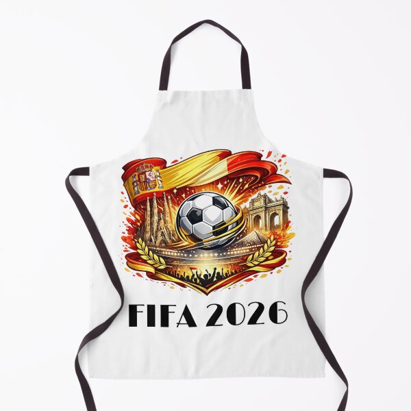 Item preview, Spain FIFA World Cup Trophy 2026 Football Soccer Fan Design designed and sold by t-patterns.