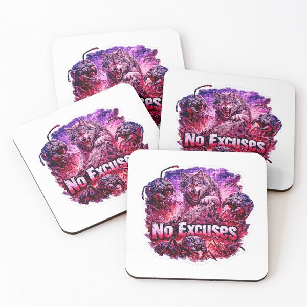 Item preview, Wolf No Excuses 2 designed and sold by edrawin.art.