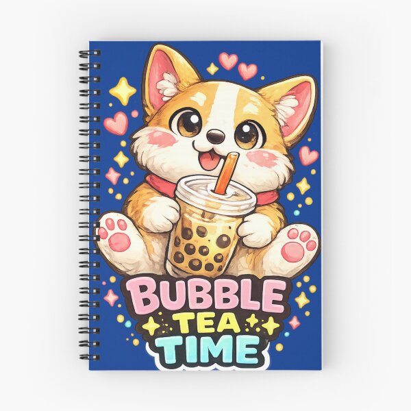Item preview, Cute Corgi Bubble Tea Time designed and sold by Houldi.