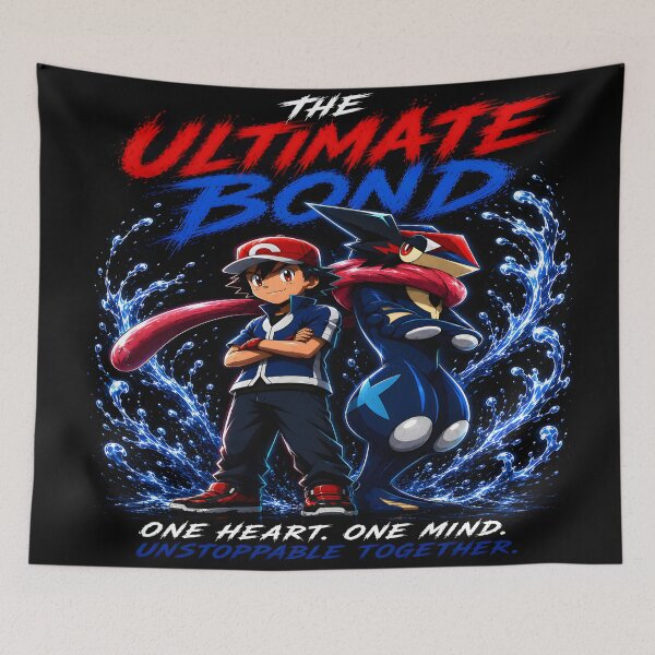 Item preview, The Ultimate Bond-Ash Greninja-One Heart One Mind -Epic Aesthetic Design designed and sold by Trinidesigns123.
