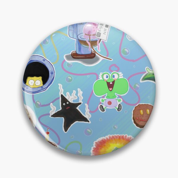 Item preview, Spongebob Sticker Sheet designed and sold by Jasiaa.