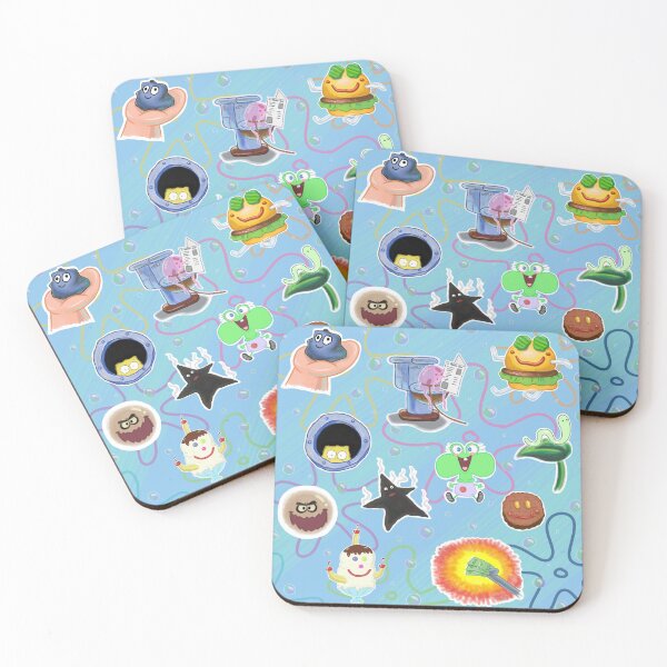 Item preview, Spongebob Sticker Sheet designed and sold by Jasiaa.
