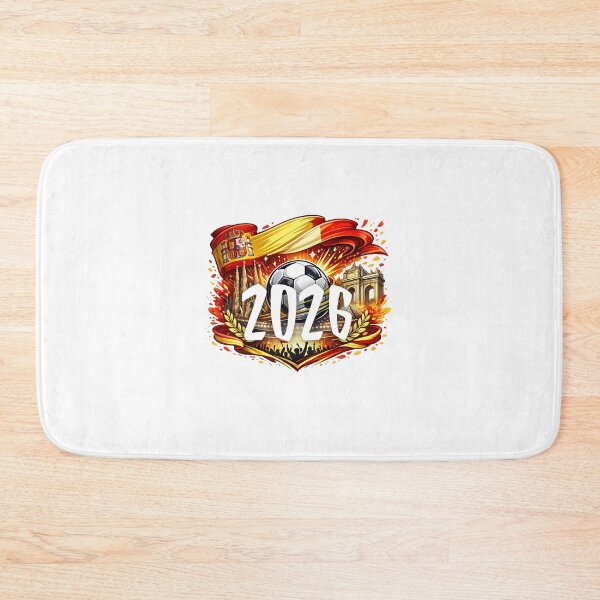 Item preview, Spain FIFA World Cup Trophy 2026 Football Soccer Fan Design designed and sold by t-patterns.