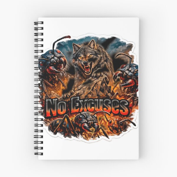Item preview, Wolf copy No excuses designed and sold by edrawin.art.