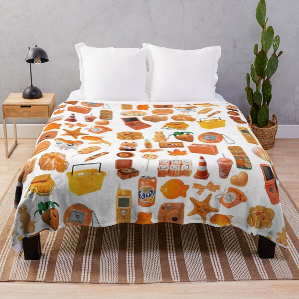 Item preview, orange aesthetic designed and sold by CatsCritterDesigns .