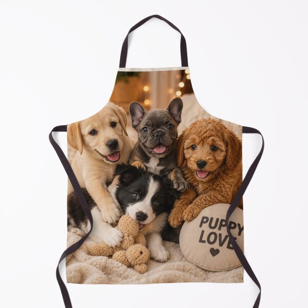 Item preview, Puppy Love Best Friends Portrait designed and sold by BagFactoryUK.