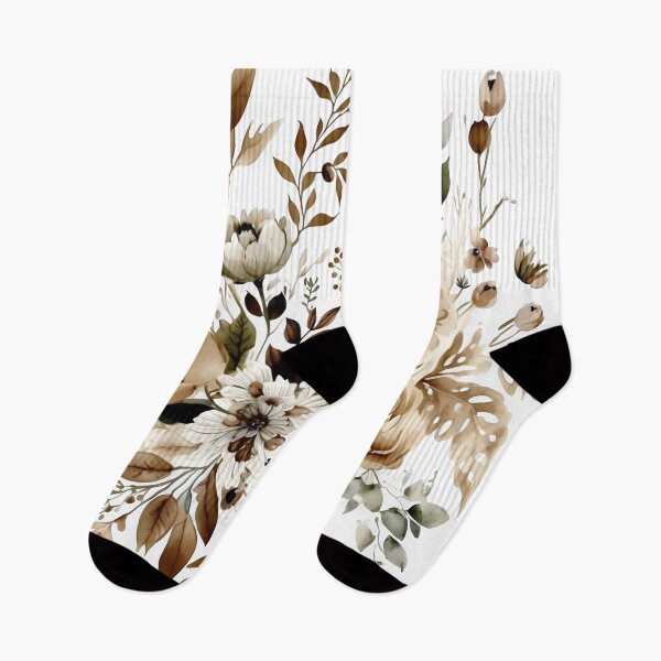 Item preview, Neutral Tone Flower Pattern designed and sold by Pixel-Lair.