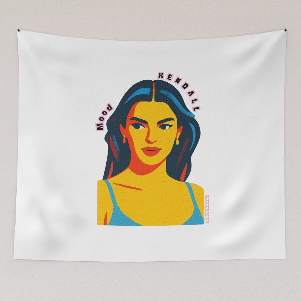 Item preview, Kendall Jenner Mood Aesthetic Illustration - Iconic Vibe Collection designed and sold by Theselinara.