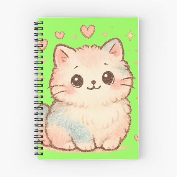 Item preview, Pastel Kawaii Kitten ✨ | Cute Cat Illustration, Soft Watercolor Style, Adorable Aesthetic Design designed and sold by Cat-astrophes.