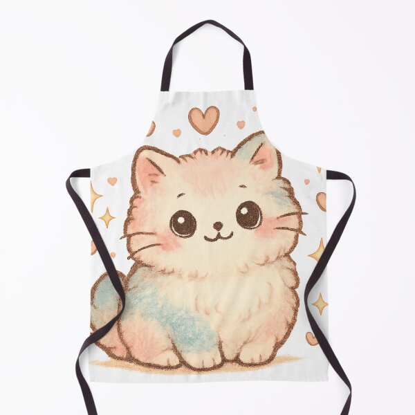 Item preview, Pastel Kawaii Kitten ✨ | Cute Cat Illustration, Soft Watercolor Style, Adorable Aesthetic Design designed and sold by Cat-astrophes.
