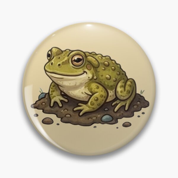 Item preview, Cute Toad Illustration for Amphibian and Nature Lovers designed and sold by Theproxmrt.