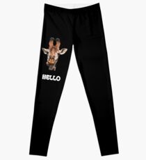 Funny giraffe Leggings