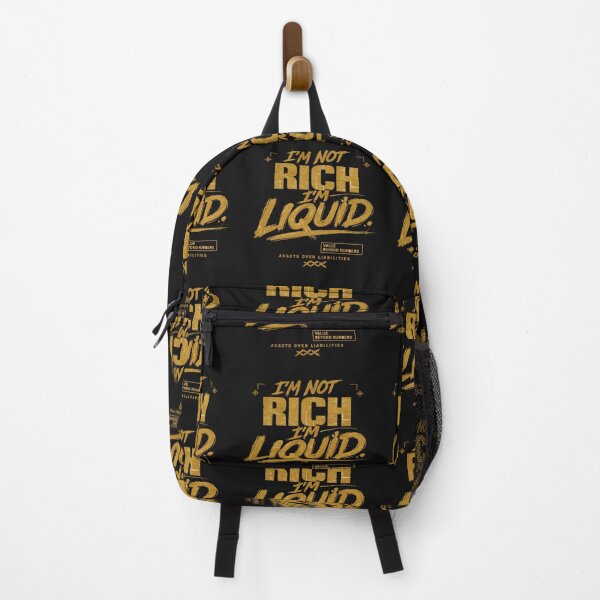 Item preview, I'm Not Rich I'm Liquid Shirt | Luxury Streetwear Money Quote Graphic | Wealth Mindset Typography Tee designed and sold by littlestore.