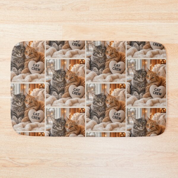 Item preview, Cat Crew Best Friends Portrait designed and sold by BagFactoryUK.