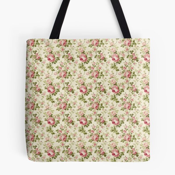 Item preview, Vintage Pink French Floral  designed and sold by LouieVanille.