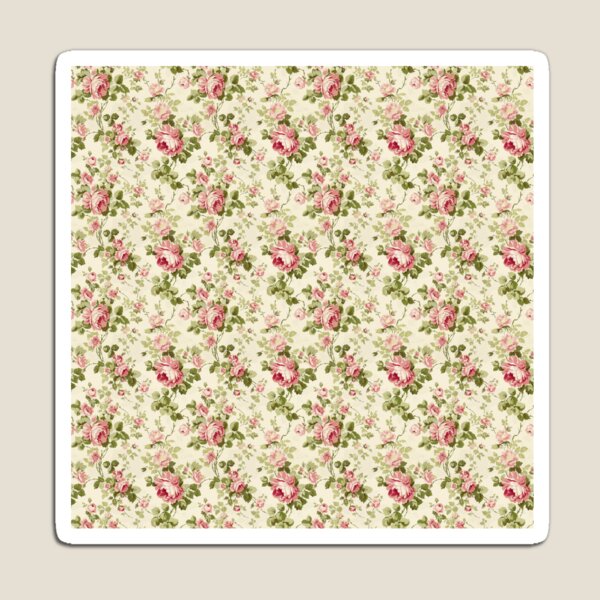Item preview, Vintage Pink French Floral  designed and sold by LouieVanille.