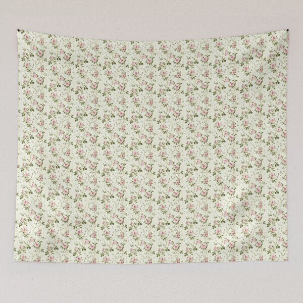 Item preview, Vintage Pink French Floral  designed and sold by LouieVanille.